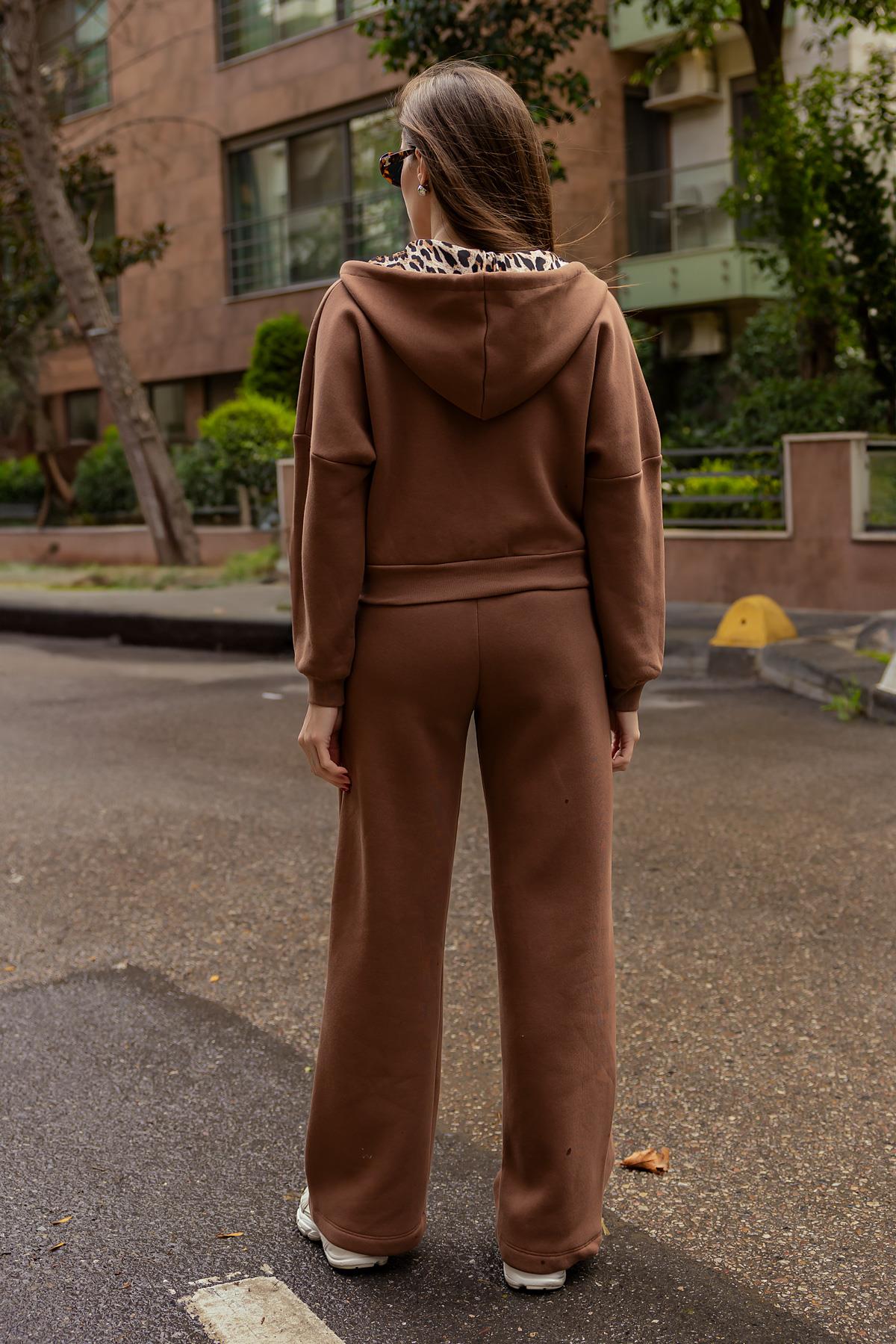 Pocket Tracksuit - BROWN - Lebbse