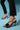 PUBLİ Black Yellow Patterned Thin Heeled Shoes - Lebbse