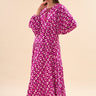 Purple Long Dress - Lebbse