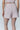 Button Detailed Tweed Shorts Skirt Pink