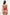 Red Lace Window/Cut Out Detail Snap Bodysuit - Lebbse
