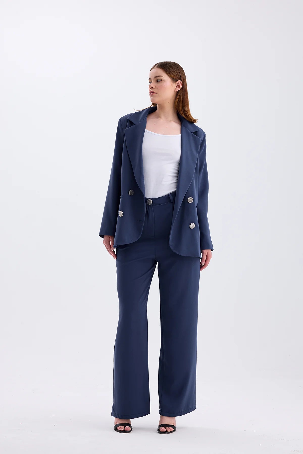 ROSE TROUSERS SUIT – INDIGO - Lebbse