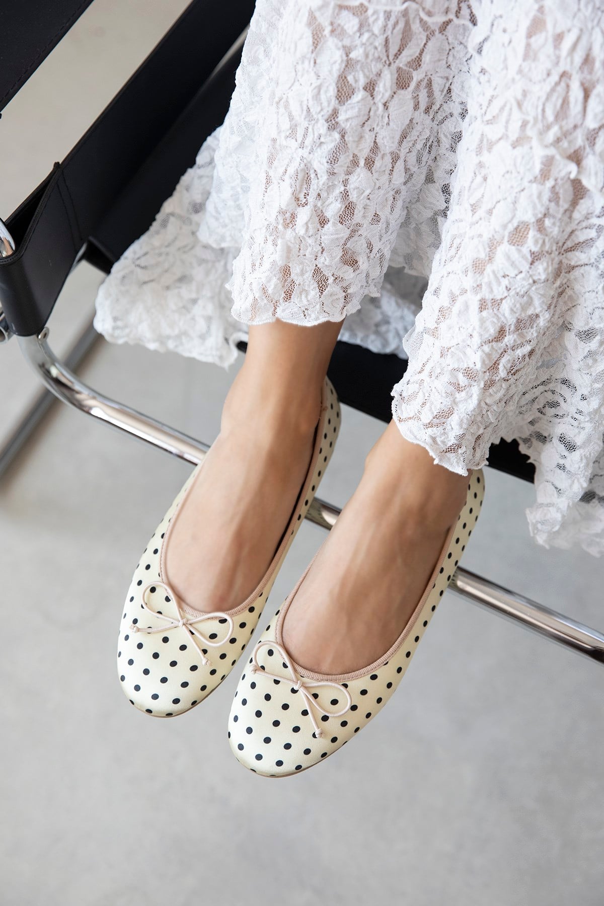 LILY YELLOW POLKA DOT SATIN BOW DETAIL WOMEN’S BALLET FLATS | Ballet Flats | FOOTWEAR | Lebbse LILY YELLOW POLKA DOT SATIN BOW DETAIL WOMEN’S BALLET FLATS | Ballet Flats | FOOTWEAR | Lebbse