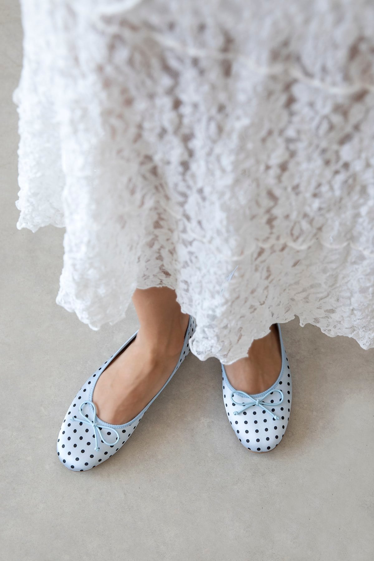 LILY BABY BLUE POLKA DOT SATIN BOW DETAIL WOMEN’S BALLET FLATS | Ballet Flats | FOOTWEAR | Lebbse LILY BABY BLUE POLKA DOT SATIN BOW DETAIL WOMEN’S BALLET FLATS | Ballet Flats | FOOTWEAR | Lebbse