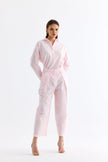 Shalwar Type Parachute Trousers Pink - Lebbse