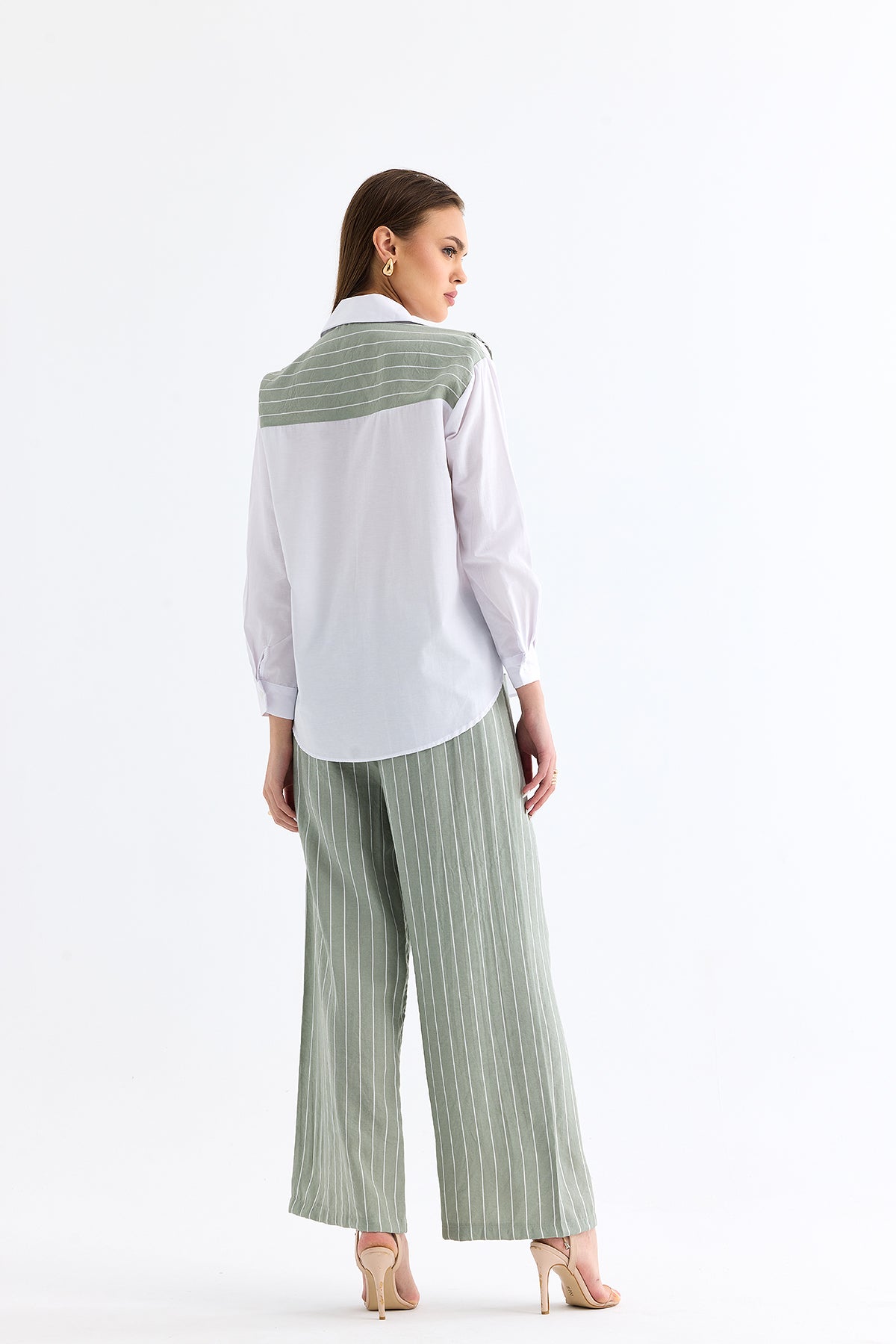 Shirt Trousers Set Mint | CLOTHES | Set | Lebbse Shirt Trousers Set Mint | CLOTHES | Set | Lebbse