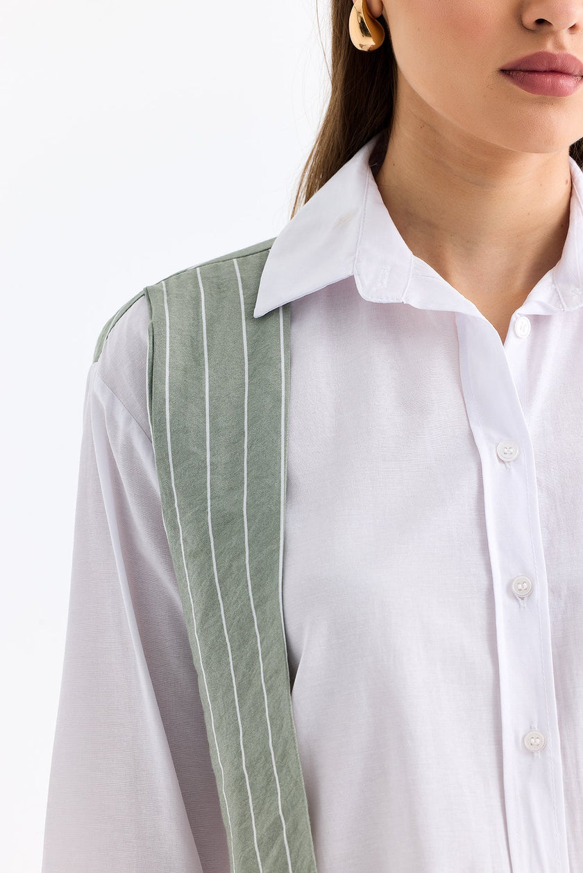 Shirt Trousers Set Mint - Lebbse