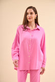 Shirt Trousers Set Pink - Lebbse