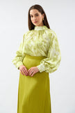 Silk Satin Set - GREEN - Lebbse