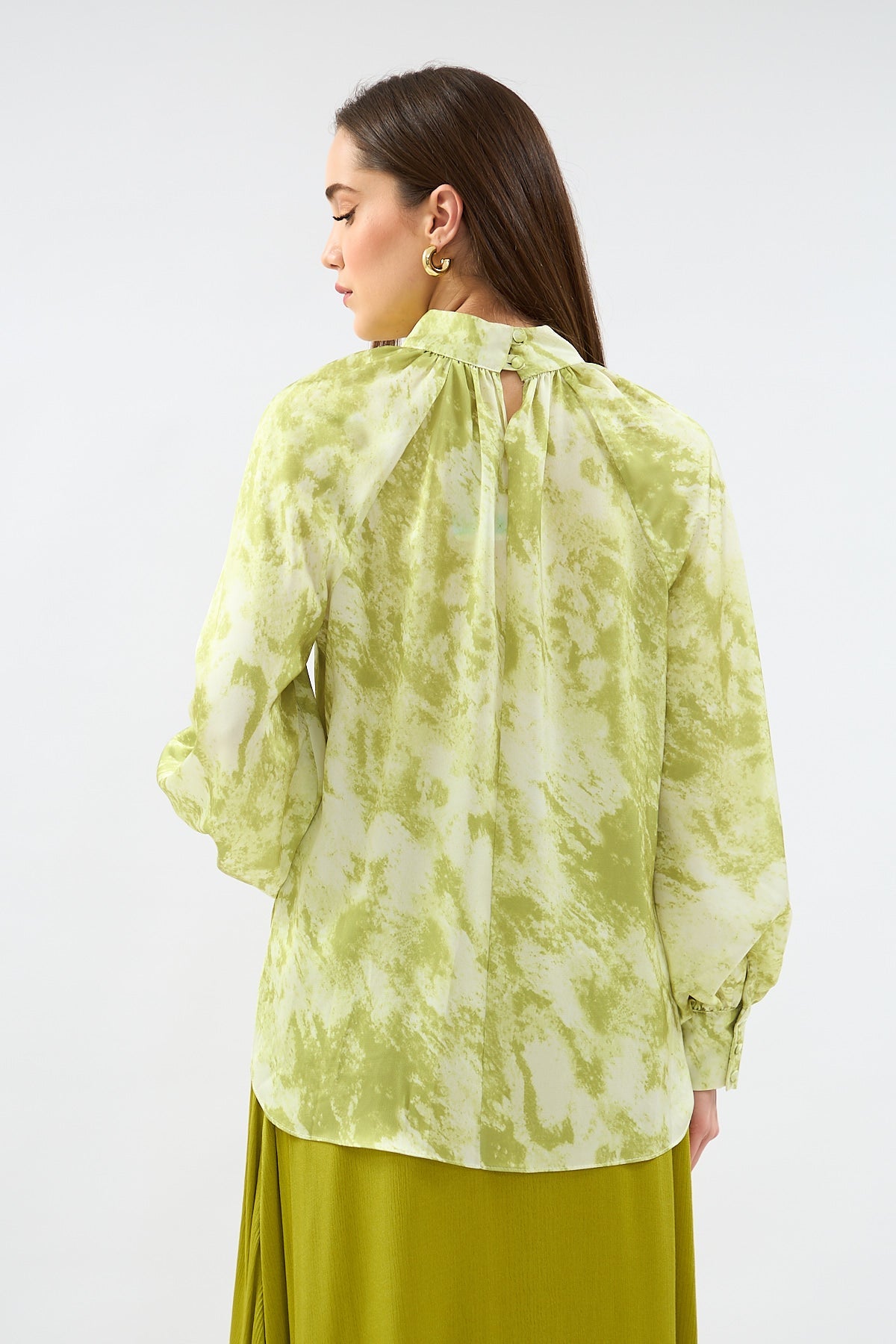 Silk Satin Set - GREEN | CLOTHES | Set | Lebbse Silk Satin Set - GREEN | CLOTHES | Set | Lebbse