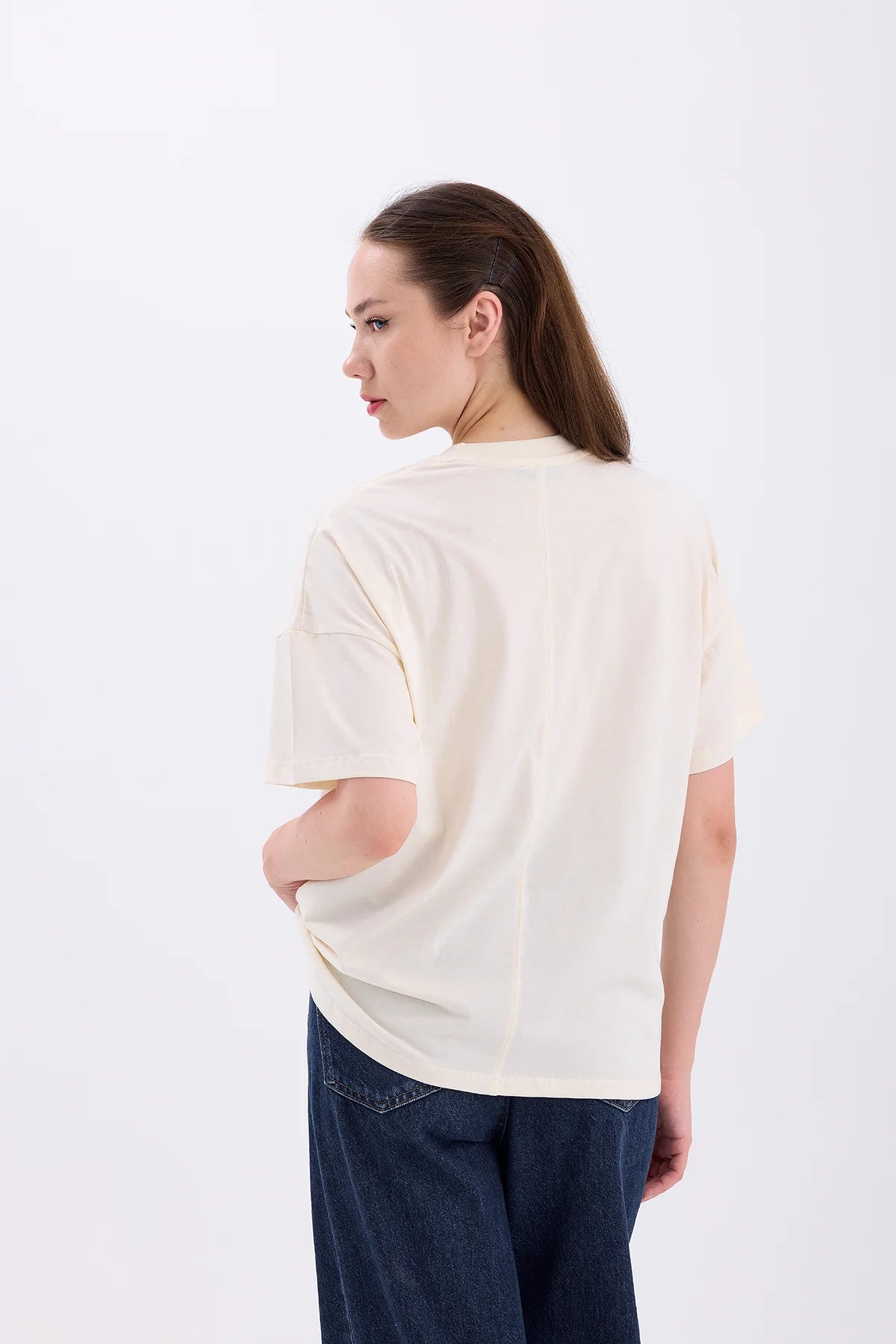 Square Embroidered Tshirt - Lebbse