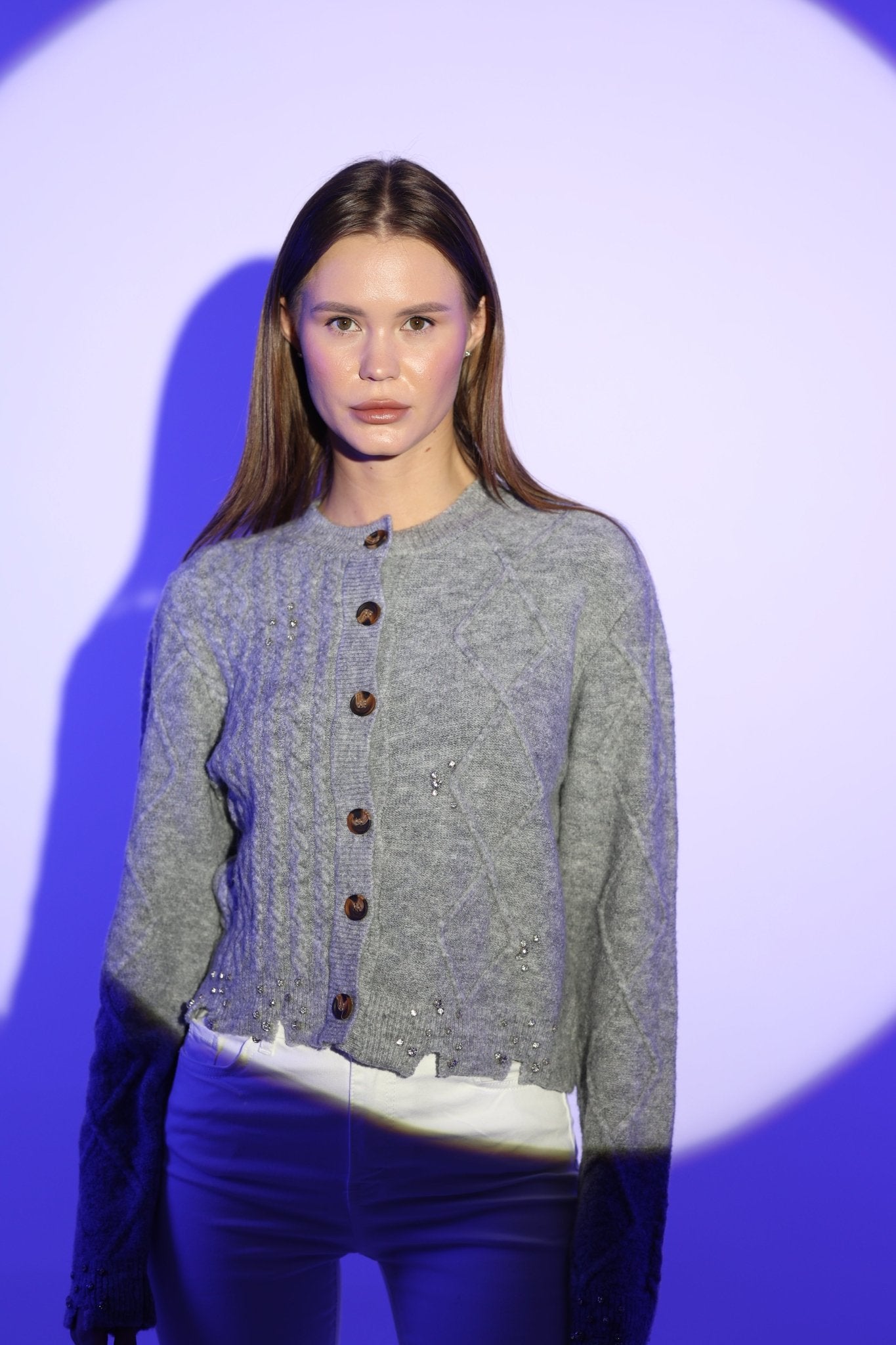 Stoned Walk Cardigan Gray | CARDIGAN | CLOTHES | Lebbse Stoned Walk Cardigan Gray | CARDIGAN | CLOTHES | Lebbse
