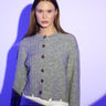 Stoned Walk Cardigan Gray - Lebbse