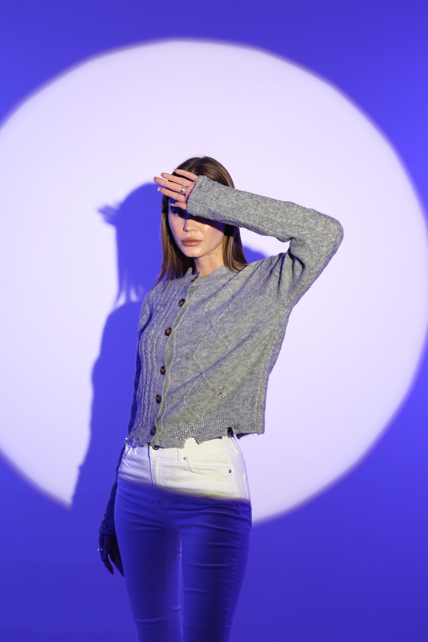 Stoned Walk Cardigan Gray | CARDIGAN | CLOTHES | Lebbse Stoned Walk Cardigan Gray | CARDIGAN | CLOTHES | Lebbse