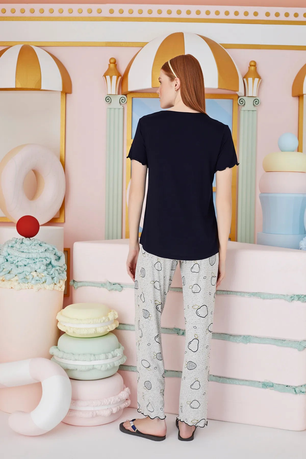 PRINTED PAJAMAS SET