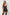 Black Tulle/Mesh Garter Sockless Knitted Babydoll