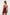 Burgundy Lace and Slit Rope Strap Knitted Fantasy Nightgown