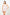 White  Babydoll Fantasy Nightgown with Mini Tulle Skirt