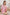 Pink Bow/Tie Viscose Shorts Maternity Woven Pajama Set