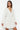 Bridal Ecru Mini Woven Tie-Up Linen Blend Beach Dress