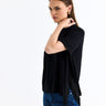 Tassel Tshirt Black - Lebbse