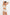 White Lace Tie Detailed Non - wired Non - covered Rope Suspender Knitted Underwear Set - Lebbse