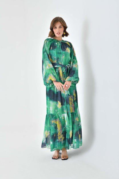 Women's Patterned Dress - Lebbse