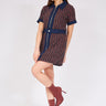 موديلات فساتين سحب من التويد - Zippered Garnished Tweed Dress