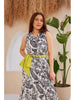 2- دريسات بدون اكمام غير متماثل - Asymmetrical Sleeveless Casual Dress