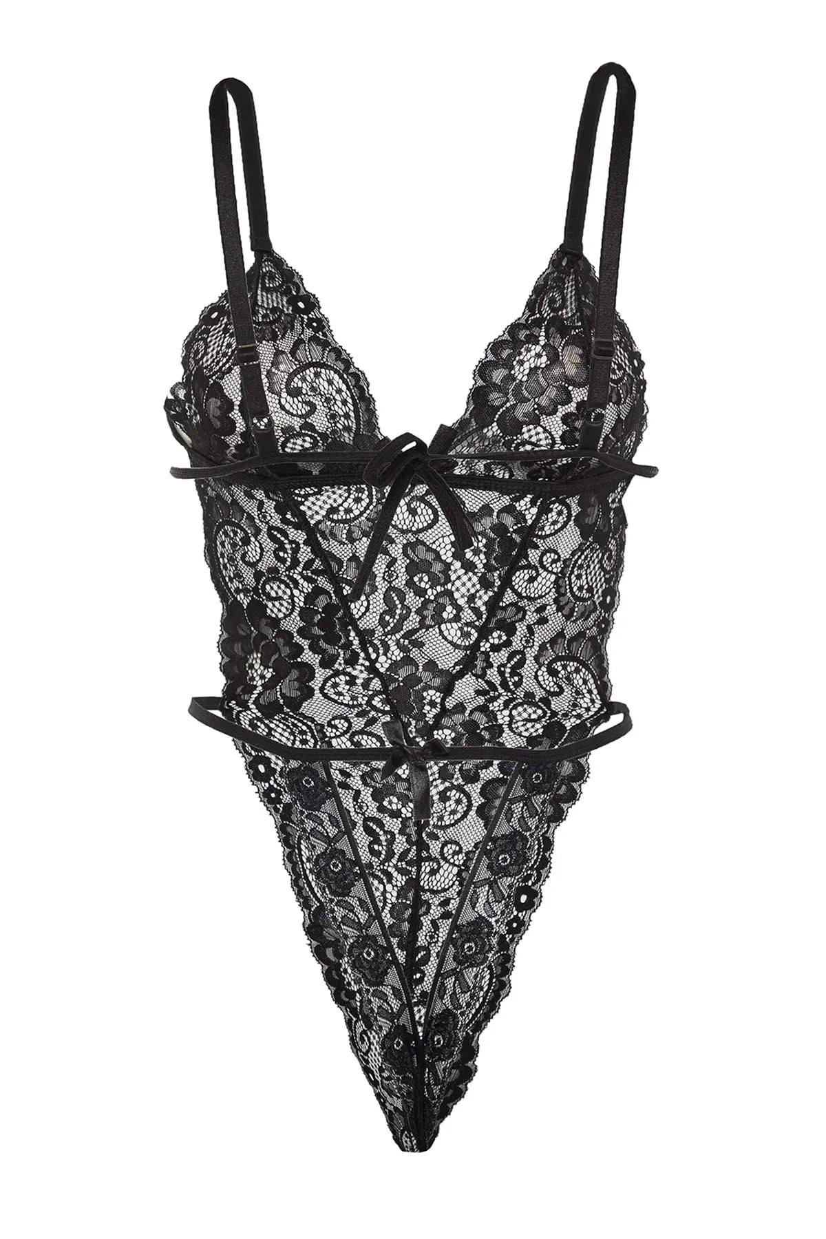 Black Lace Knitted Snap Body | Clothing | Home Wear | Lingerie Black Lace Knitted Snap Body | Clothing | Home Wear | Lingerie