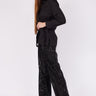 BLACK SEQUIN PANTS - Lebbse