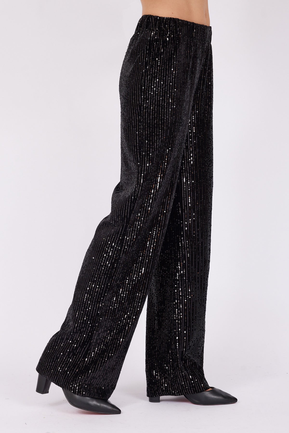 Buy Joyfunear Women's Black Sequin Leggings Pants Bling Tights Long  Trousers Blac. Online at desertcartSeychelles