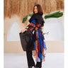 Colorfull Chiffon Back Kimono - Lebbse