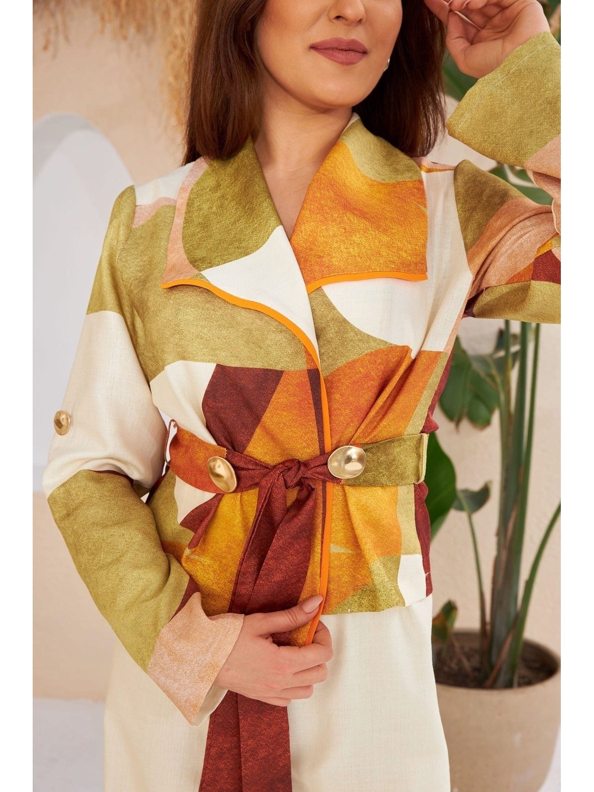 ColorFull Short Casual Jacket - Lebbse