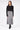 Gray Ribbed Midi Skirt - Lebbse