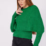 GREEN DESIGN SWEATER - Lebbse