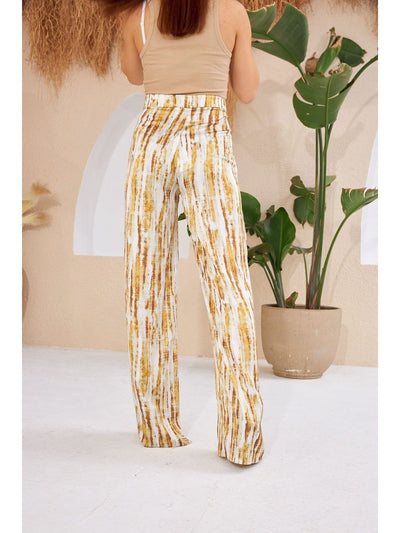 High Waisted Casual Trousers - Lebbse