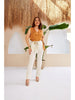 High Waisted Casual Trousers - Lebbse