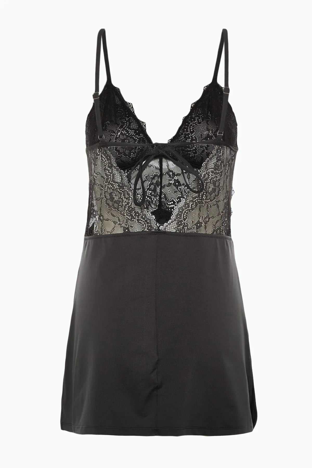 Lace Detailed Fantasy Nightgown - Lebbse