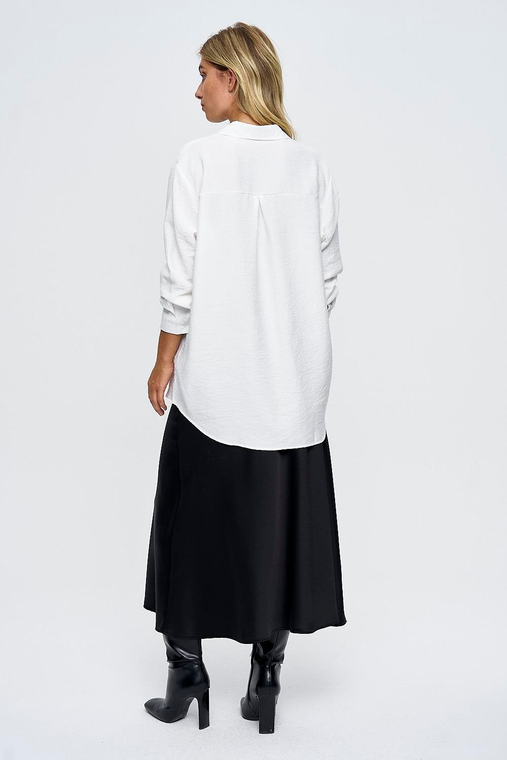 Long Sleeve Embroidered Women's Shirt - Lebbse