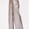 METALLIC PALAZZO TROUSERS - Lebbse