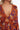 Orange Abstract Pattern Tie Detailed Beach Jumpsuit - Lebbse