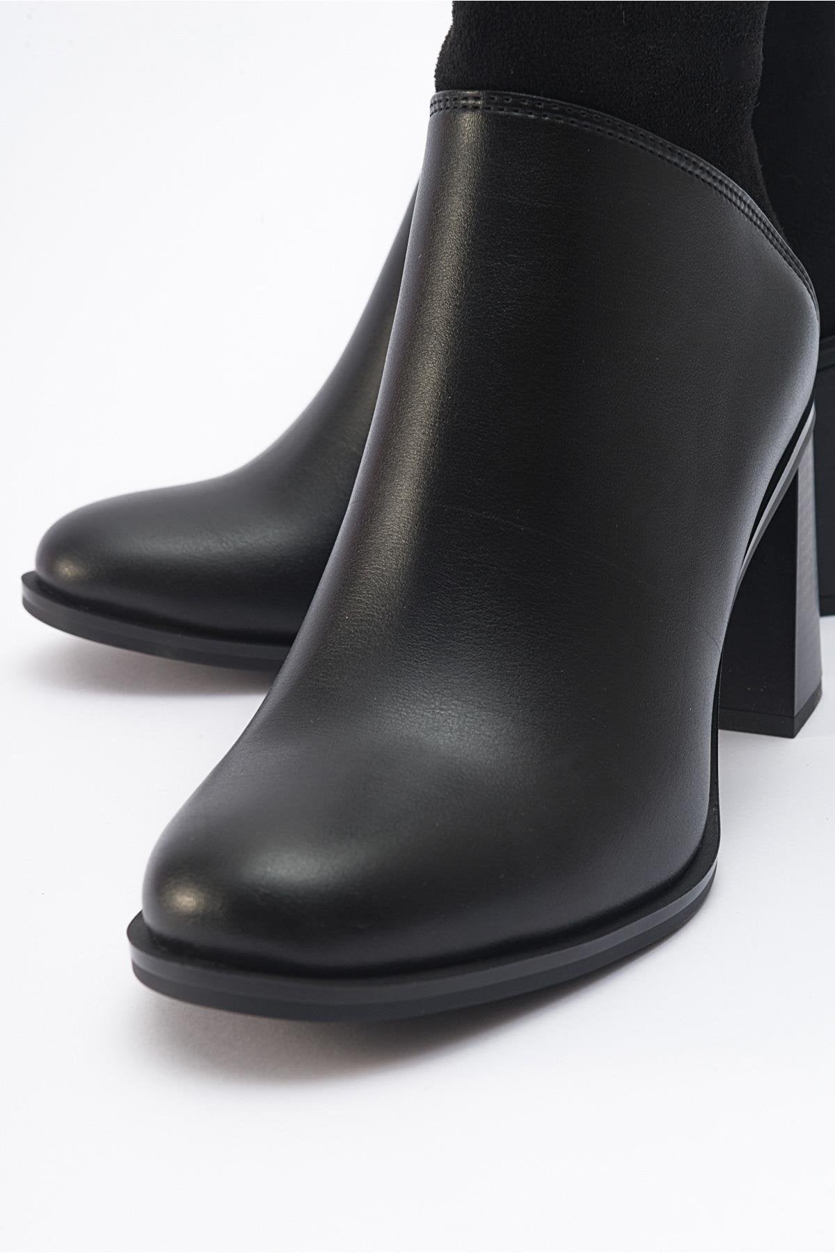 ROPA Black Women's Heeled Boots - Lebbse