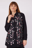 4- قميص نسائي اوفرسايز مطرز - SEQUINED OVERSIZE SHIRT