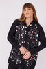 قميص نسائي اوفرسايز مطرز - SEQUINED OVERSIZE SHIRT