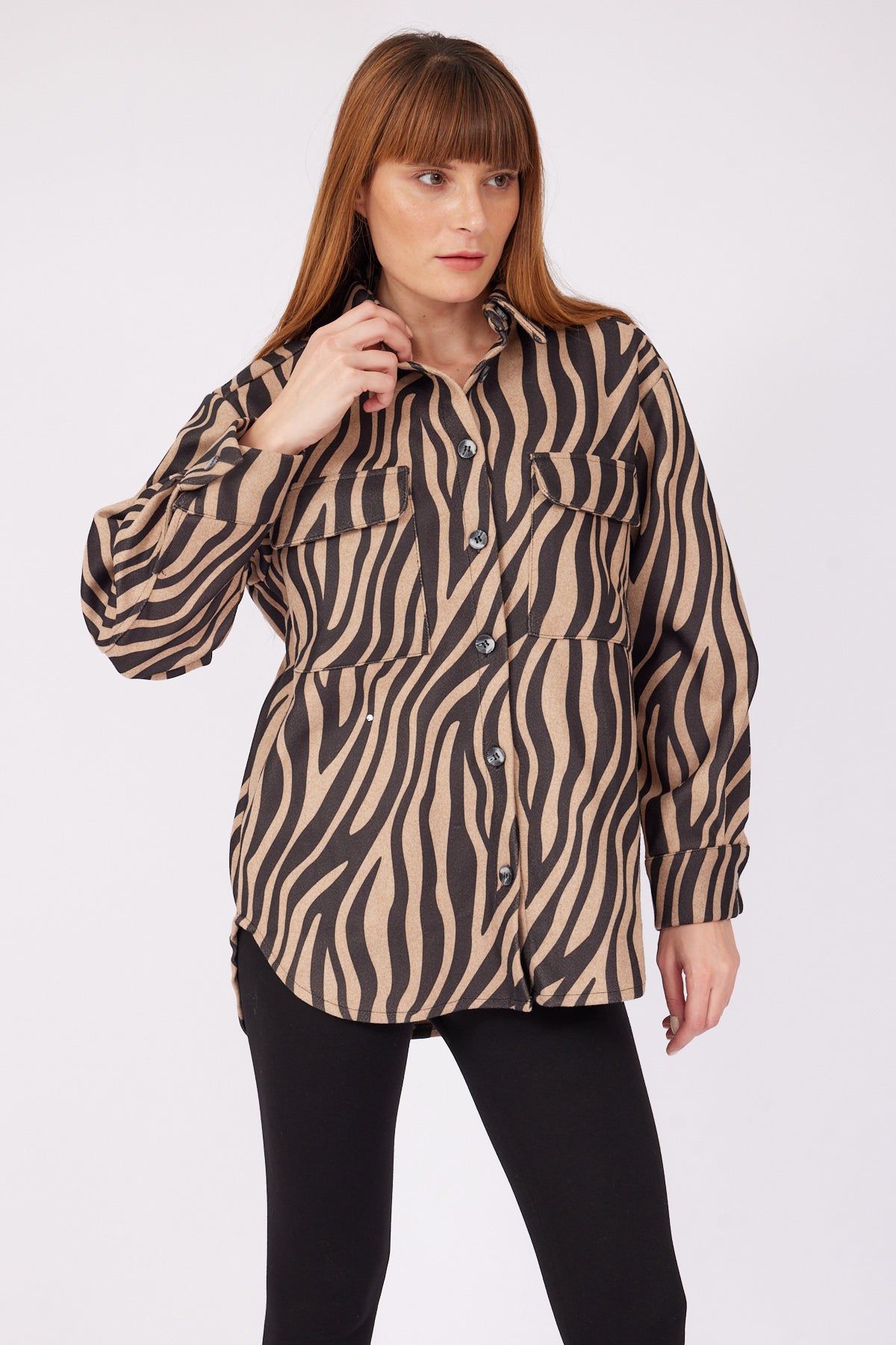 ZEBRA PATTERN SHIRT - Lebbse