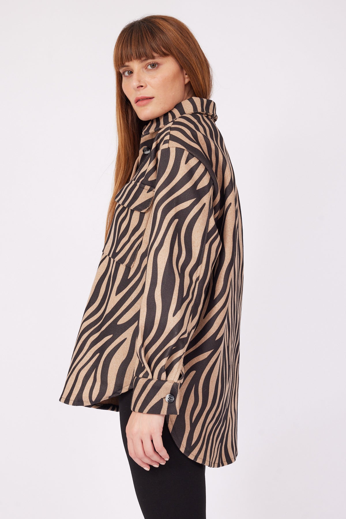 ZEBRA PATTERN SHIRT - Lebbse