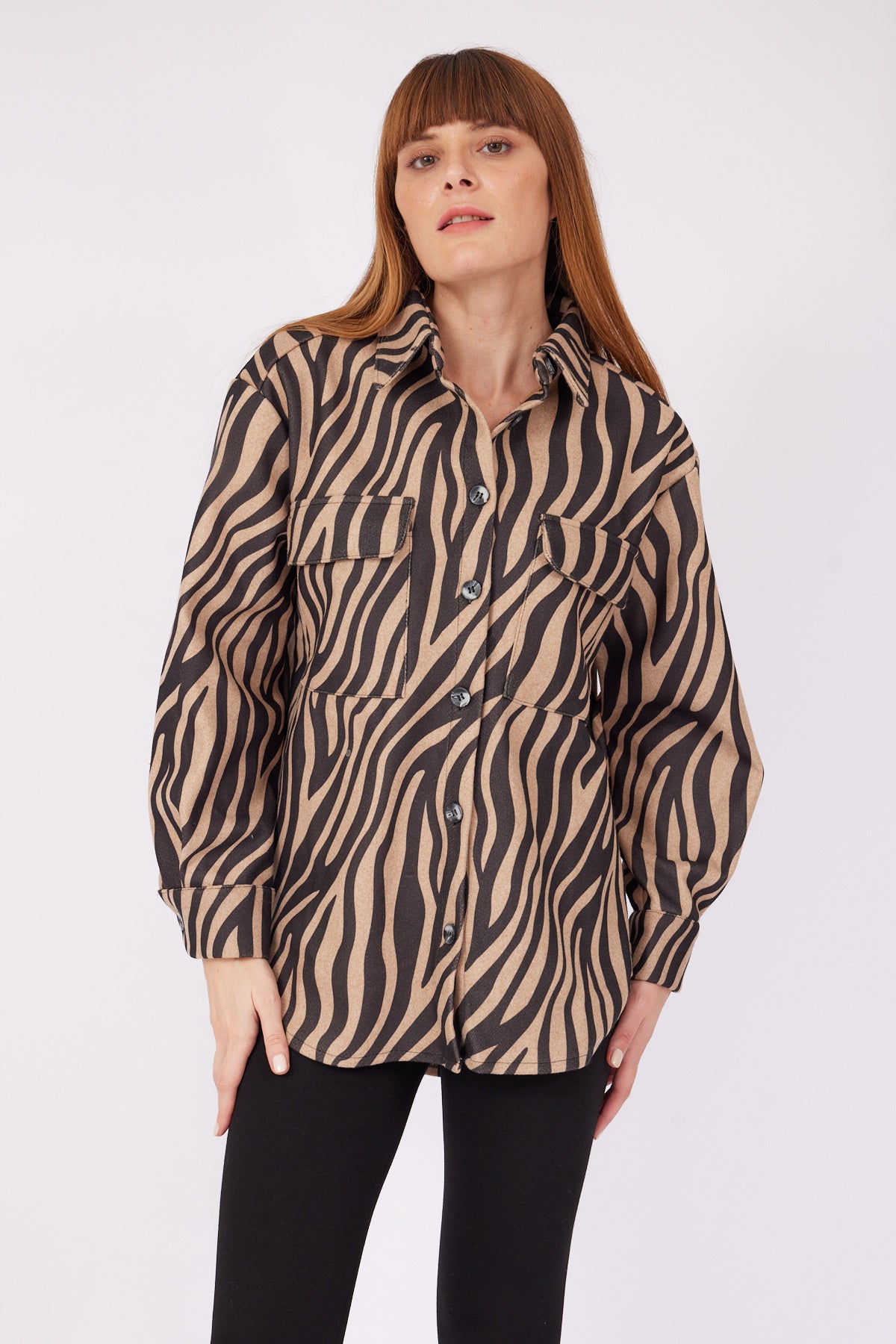 ZEBRA PATTERN SHIRT - Lebbse